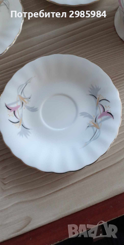 Костен порцеланов сервиз за кафе, снимка 4 - Сервизи - 44669770