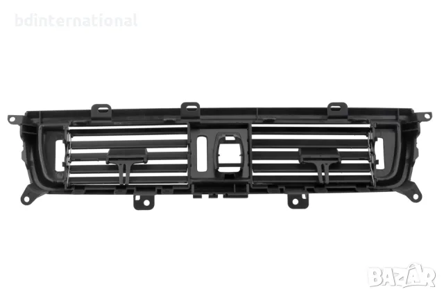 Централен преден въздуховод, BMW 5 F10/F11, Хром, снимка 4 - Части - 55970650