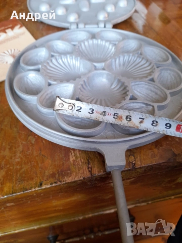 Стара форма за печене на сладки #3, снимка 7 - Други ценни предмети - 53726344