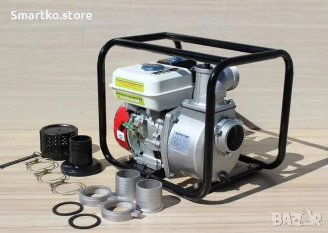 Бензинова Водна помпа 3 цола за поливане и отводняване, снимка 1