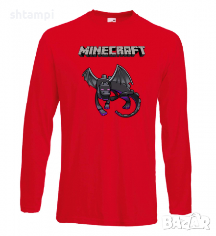 Мъжка тениска Ender Dragon 2,Minecraft,Игра,Забавление,подарък,Изненада,Рожден Ден., снимка 16 - Тениски - 36494491