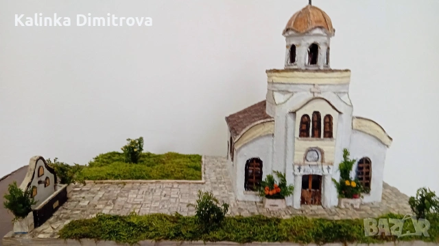 Макет на храм св.Анастасий-гр.Харманли., снимка 12 - Декорация за дома - 53137862