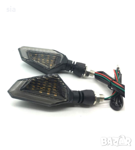 Мигачи за мотор LED, 2бр, снимка 2 - Аксесоари и консумативи - 44828220