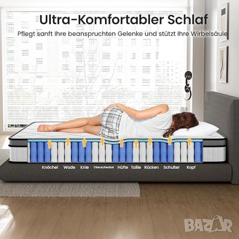 НОВ Матрак  - BedStory 140х200 20см, снимка 7 - Матраци - 52844913