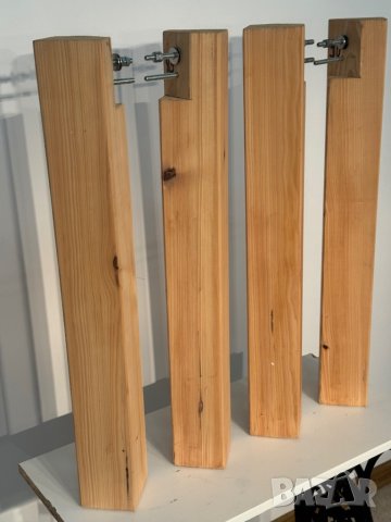 Дървени крака за маси тип CUBE !, снимка 5 - Маси - 44495472