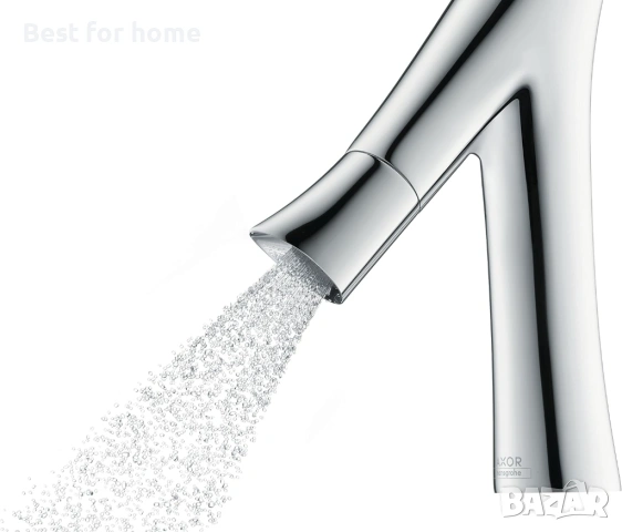 Дизайнерски смесител  AXOR Strack Orgamic от Philippe Starck, снимка 11 - Смесители - 53742272