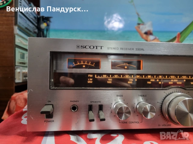 H.H. Scott Stereo Receiver 330RL, снимка 3 - Ресийвъри, усилватели, смесителни пултове - 53713046