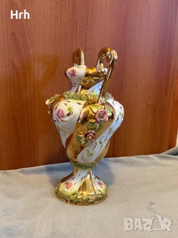 Порцеланова ваза с маркировка от Италия, снимка 5 - Вази - 52030002