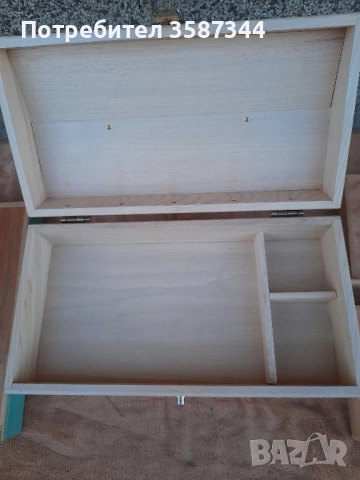 дървена кутия за бижута, снимка 10 - Други - 52257702