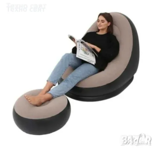 Надуваем фотьойл-кресло СУПЕР УДОБЕН НА ТОП ЦЕНА