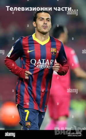 Футболна тениска на Барселона Педро #17 домакински екип сезон 2013/2014 Nike 532822-413, снимка 17 - Спортни дрехи, екипи - 51634647