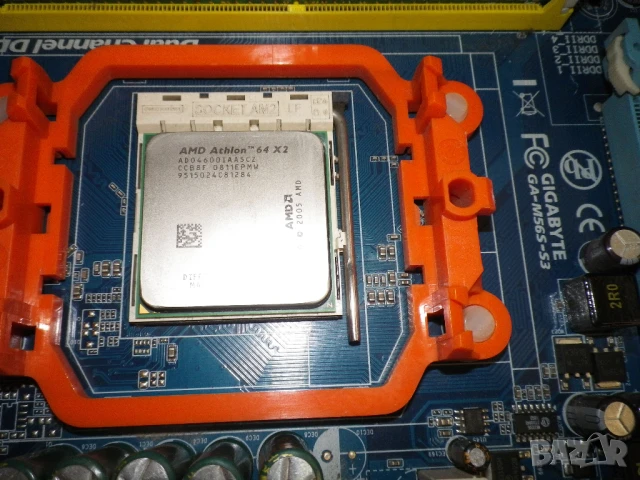 Двуядрен комплект Gigabyte GA-M56S-S3/AMD Athlon 64x2 4600/4GB , снимка 6 - Дънни платки - 51080936