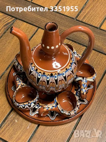 Сервиз за Ракия Троянска Керамика