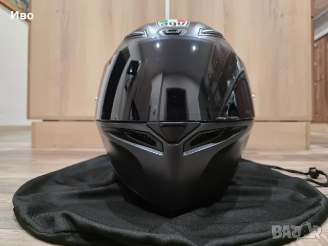 Каска AGV K1 S Matt Black (E2206) + тъмен визьор, снимка 9 - Аксесоари и консумативи - 55774624