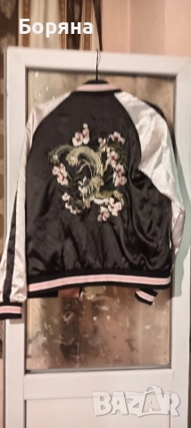 тънко яке с две лица. , снимка 2 - Якета - 52296390