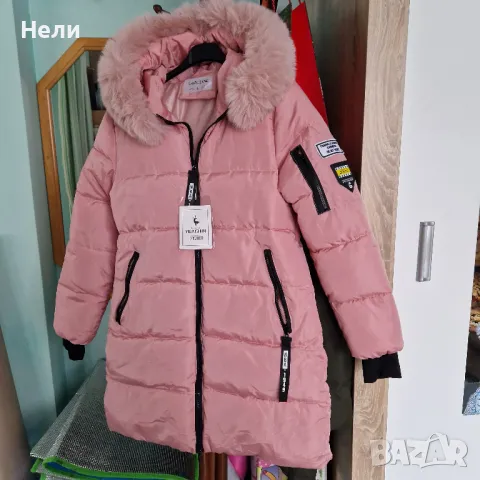 Дамско средно дълго яке НОВО размер L, снимка 5 - Якета - 48641385