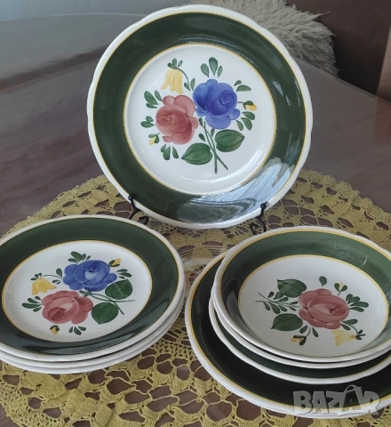 Обща цена 20 лева за 9 броя чинии* Чинии от серията "Фермерско цвете"* Вилерой и Бох , снимка 2 - Чинии - 50752375