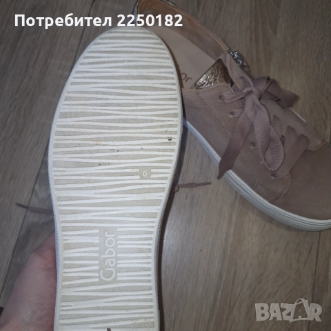 Кецове Gabor естествен велур!, снимка 5 - Кецове - 53132585