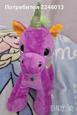 Нов плюшен цветен сладур Еднорог, снимка 2 - Плюшени играчки - 49828873