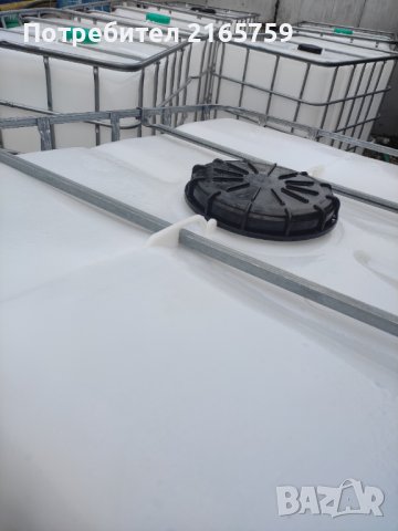 Бидони подходящи за превоз на течности Цистерни на палети с метален обков, снимка 4 - Напояване - 28761837