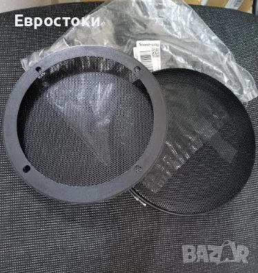 Sound-way решетки за високоговорители, 16,5 cm /6.5 инча,1 чифт, стоманена мрежа, цвят: черно, снимка 3 - Аксесоари и консумативи - 50525758