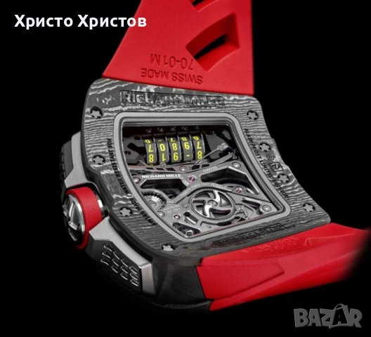 Мъжки луксозен часовник Richard Mille RM 70-01 Tourbillion Alain Prost , снимка 3 - Мъжки - 41689407