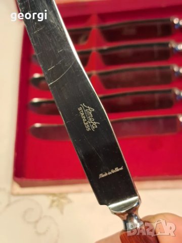 комплект ножове за хранене Amefa 24/5, снимка 7 - Прибори за хранене, готвене и сервиране - 49580014