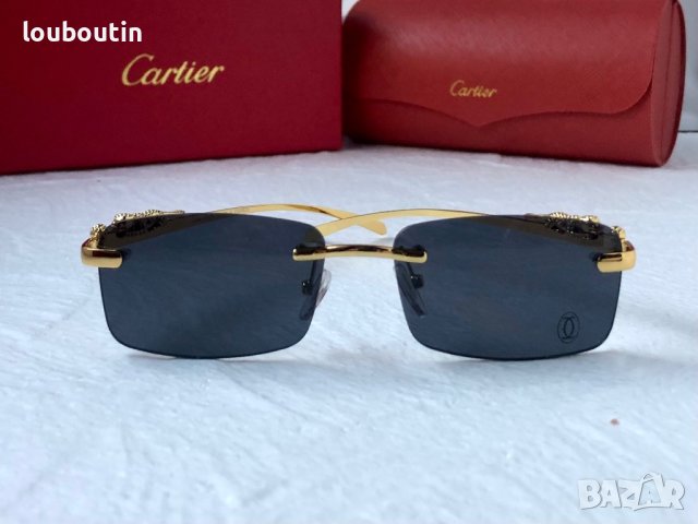 Cartier висок клас слънчеви очила Мъжки Дамски слънчеви 4 цвята, снимка 5 - Слънчеви и диоптрични очила - 41937840