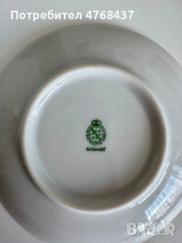 Винтидж порцеланова захарница Бавария, Германия, снимка 8 - Прибори за хранене, готвене и сервиране - 53869533