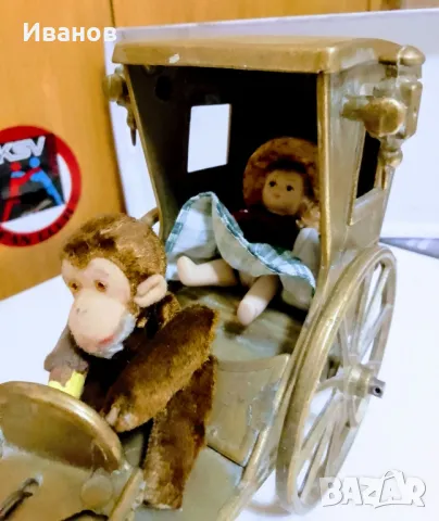 Бронзова карета , снимка 4 - Антикварни и старинни предмети - 48896716