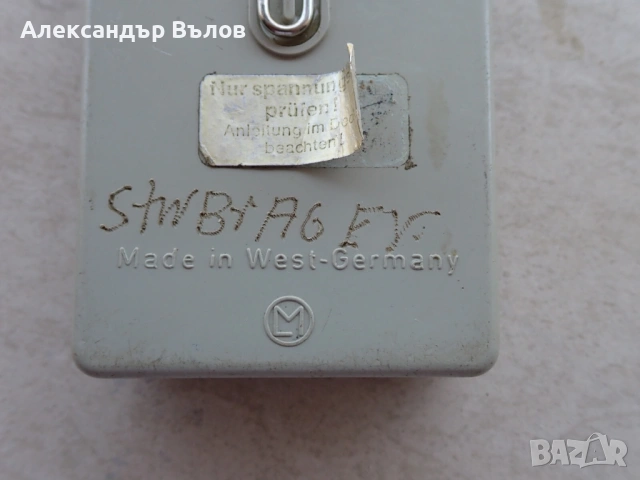 Стар Тестер за Проводници Testboy1 Западна Германия West Germany, снимка 11 - Колекции - 53189189