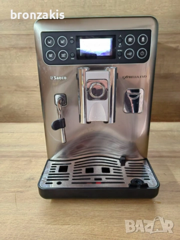 Saeco Exprelia EVO - с кана за мляко и БГ меню, снимка 10 - Кафемашини - 53480434