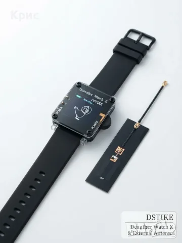 Хакерски часовник / Устройството за киберсигурност DSTIKE Deauther Watch X + Антена
