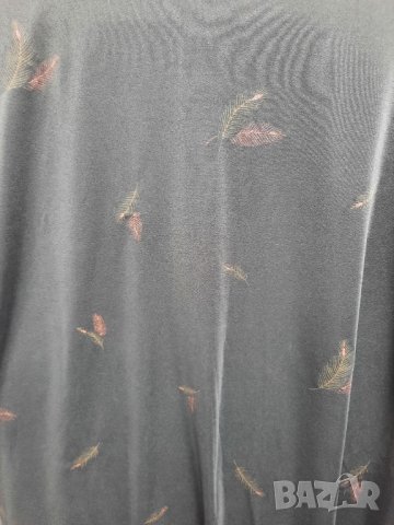 Черно трико с лъскави пера 150/ 215 см., снимка 6 - Платове и дамаски - 32306461