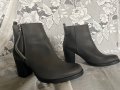 Боти естествена кожа ново сиво, 39 номер, снимка 2