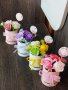 🌿НОВИ🌿 свежи бюджетни предложения със три броя сапунени цветя за любимата учителка☘️🌷🌼💐, снимка 1 - Подаръци за жени - 41998664