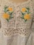 Красив топ с дантела, Памучна блуза дантела, памучна блуза бродерия, снимка 5
