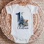 Бебешко боди My first Christmas, снимка 1
