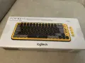 Logitech POP Keys Blast Yellow - безжична механична клавиатура, нова, снимка 3