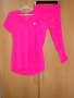 Розов спортен комплект топ и клин Kari Traa XS - S  Топът е в размер S, а клинът XS –S , снимка 1
