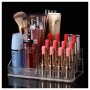 1758 Акрилен настолен органайзер за червила и лакове с 16 отделения, снимка 4