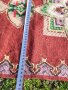 Старо ръчно тъкано килимче черга рогозка килим пътека, снимка 6
