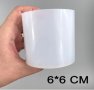 Висок малък голям цилиндър силиконов молд форма калъп за свещи восък гипс сапун смола свещ саксия, снимка 4
