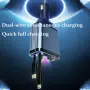Зарядно за запалка 120W 4 порта LED звездно небе, снимка 9