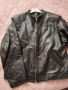 мъжко черно кожено яке , снимка 2