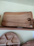 Дървени дъски, талари за рязане и сервиране от орех бук череша , снимка 10