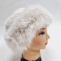 Дамска пухкава зимна шапка от изкуствен косъм, снимка 1