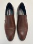 ALEXANDER GARCIA Мъжки официални обувки от естествена кожа - Тъмнокафяви 44, снимка 2