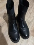 Черни боти челси естествена кожа черни размер 41, снимка 2