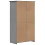 vidaXL Гардероб BODO, сив, 99x53,5x173 см, бор масив, снимка 6